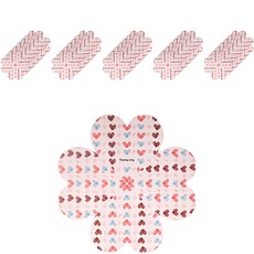 愛心幸運草摺疊信紙, 快樂日, 50個