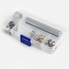 해피베어스 리벳형 자석단추 + 기구 풀세트 14mm, 혼합색상, 1개