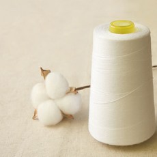 HAPPY BEARS 純棉縫紉線, 1個, 自然色