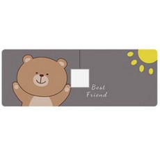 小熊水龍頭瀝水墊, 02 摯友, 1個