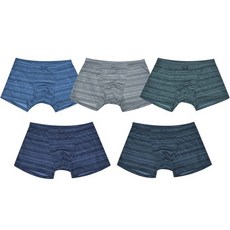 JAMES DEAN 男士彈性四角褲5件組