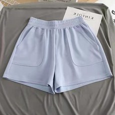 女款Catch外口袋棉質短褲