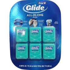 Oral B Glide 薄荷牙線 44m, 1個, 6件