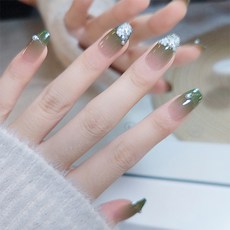 Maket Gamseong 甜美水晶美甲片組, no 17, 2個