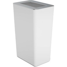 Rema 開放式方形垃圾桶 20L, 銀白色