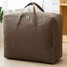 패브릭 단색 빅수납함, 브라운, 1개