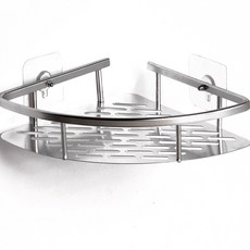 플러스리빙 접착 코너선반 P21, 1개