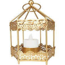 莫內塔 六角形葉片燭台, A03