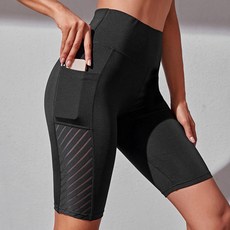 女款全室口袋5分緊身褲