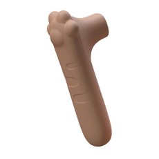 貓掌矽膠門把套, 棕色