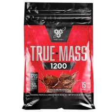 Bsn 畢斯恩 TRUE-MASS1200高熱量乳清蛋白粉 巧克力牛奶口味, 1袋, 4.71kg