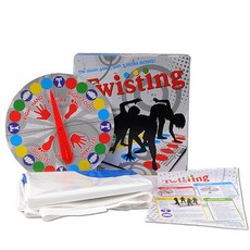 家庭派對桌遊 扭扭樂 (盒裝), 1套, 多色