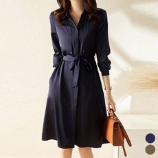 페이퍼먼츠 단아린 고퀄원단 셔츠 원피스 03867 빅사이즈 포함