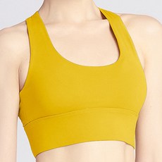 Higherly 女款交叉背心掛鉤式皮拉提斯上衣