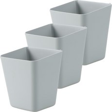 cofv 廚房用收納小籃子, 3個, 灰色