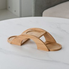 Enasu 橋式室內陽台多肉植物花盆架 3層 TC003, 木質