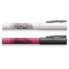 FABER-CASTELL 輝柏 Writingk 鋼筆2入組, F, 白色, 粉紅色