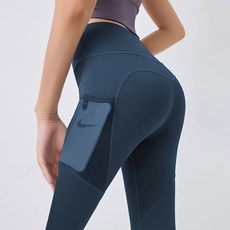 Eoripeul 女性日常網眼口袋內搭褲