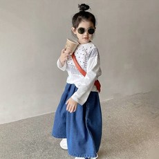 女童民族風罩衫 CCW14GBL164