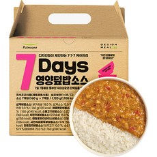 DESIGN MEAL 7Days蓋飯醬汁組, 1.12kg, 1盒