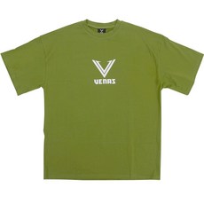 SAPA Venas 寬鬆版型正面重點短袖T恤, 卡其色