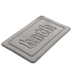 보나라온 bath 논슬립 발매트, 03 회색, 1개