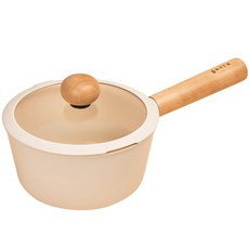 ganto 單柄湯鍋, 350*180*150mm, 象牙白色