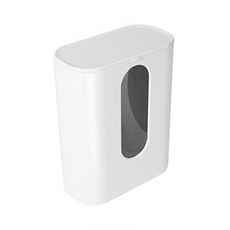 Oz LIVING 雙格壁掛式紙杯架, 白色, 1個