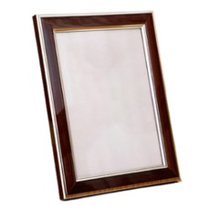 J 塑膠彩色相框, 棕色, 1個