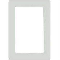 J磁性畫框 壁掛式相框, 白色