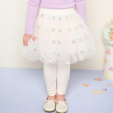 젤리스푼 여아용 블링블링 튜튜 스커트 레깅스