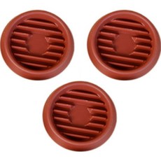 Get Choice 花盆植物防過濕接水盤底座, 紅色, 3個