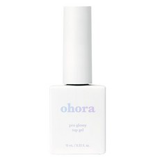 ohora pro亮面美甲頂膠 10ml, 1瓶, 透明