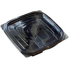 The Pack Company 3格小菜容器 TY150-3 黑色, 1入, 100個