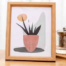 라젠다 모던 사진 액자, 우드, 1개