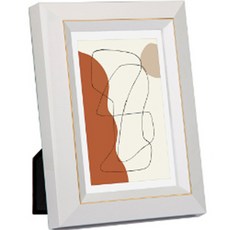 인생발전소 모던 탁상용 프레임 액자, 아이보리, 1개