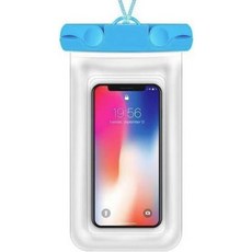 Royal Green 氣囊智慧型手機防水袋, 1個, 藍色