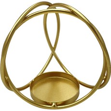 Loyer 獨特室內設計燭台, 金色