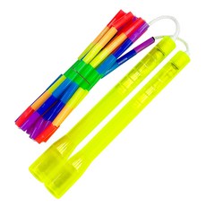 JFROPE Twinkle 彩虹串珠跳繩, 螢光黃