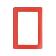 J磁性畫框 壁掛式相框, 紅色