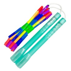 JFROPE Twinkle 彩虹串珠跳繩, 薄荷, 1個