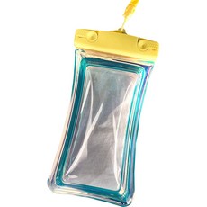 Royal Green 海灘戲水手機防水袋, 1個, 黃色