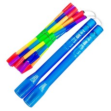 JFROPE Twinkle 彩虹串珠跳繩, 藍色