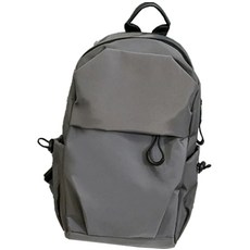 wable 男用輕量單肩運動肩背包, 02 灰色