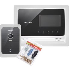 慶東源 影像對講機飾板套組 NHA-0475, NHA-0475(黑色)