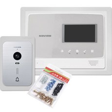 NaVIeN 影像對講機飾板套組 NHA-0475, NHA-0475(銀色)