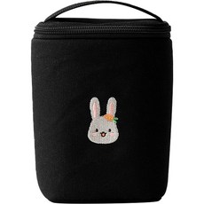 moms nature 嬰兒水瓶保冷袋, 黑色萊尼