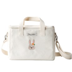 moms nature 嬰兒食品大型保冷袋, 象牙白 萊尼