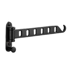 Beaglesun Market 壁掛式折疊晾衣架, 1個, 黑色