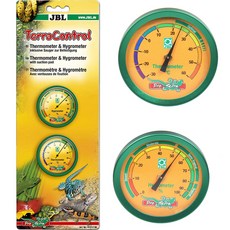 JBL Terra Control 爬蟲類溫度計 + 濕度計套組, 1套, 混合色